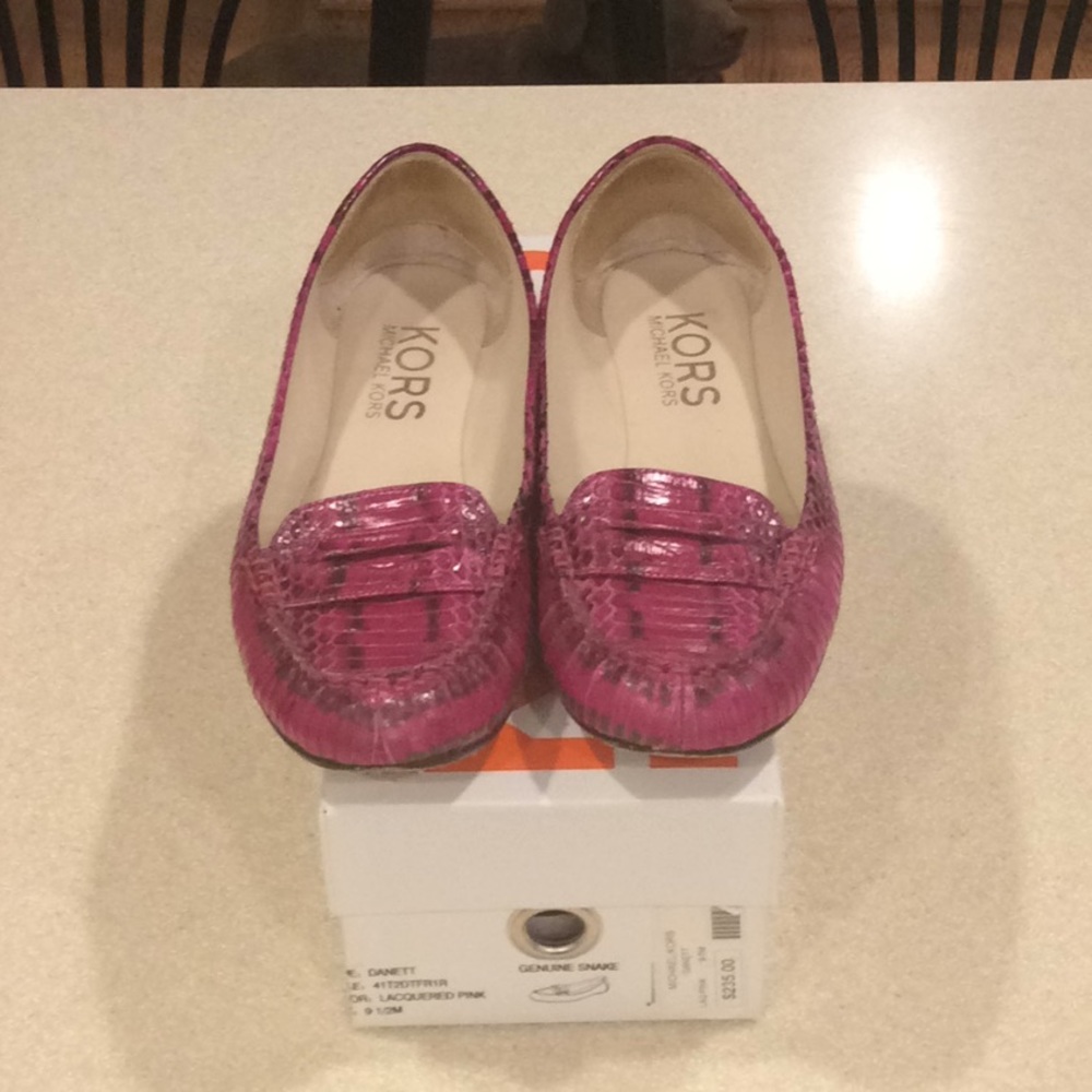 Michael Kors Flat with Genuine Snake